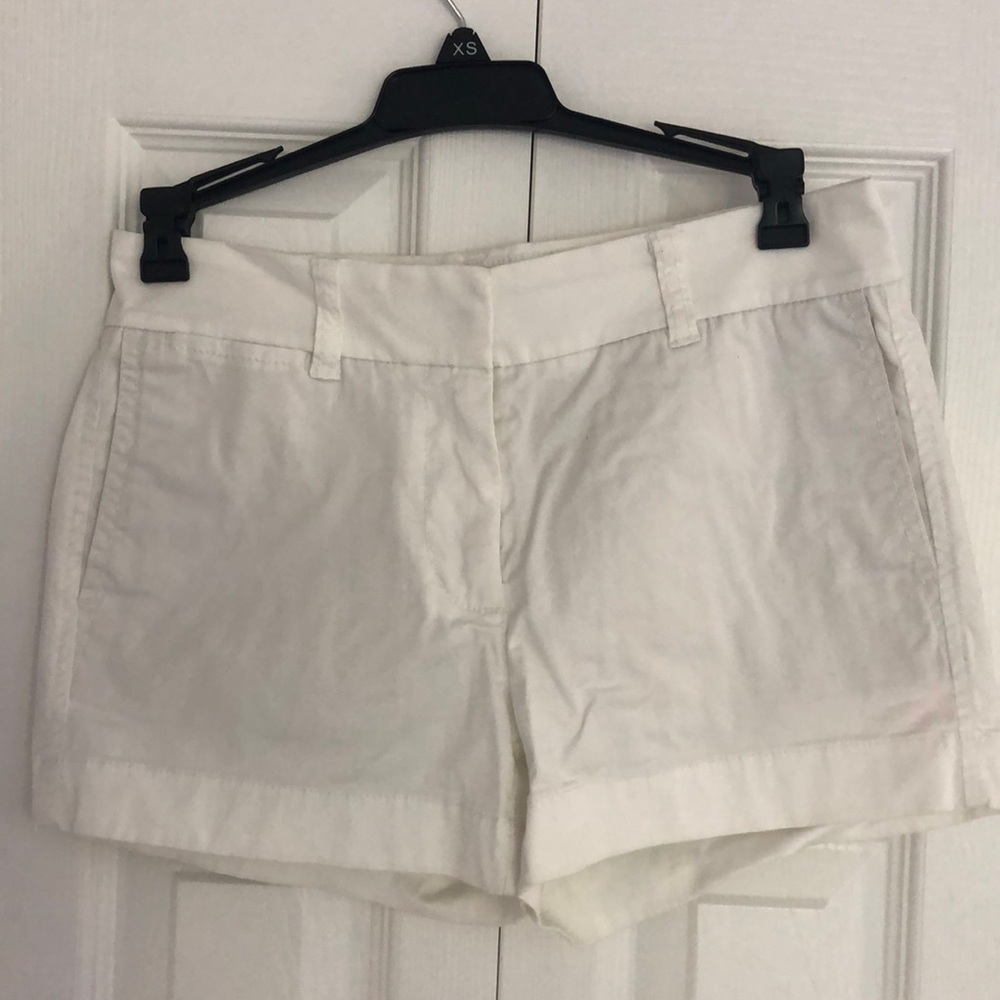 Jcrew white shorts